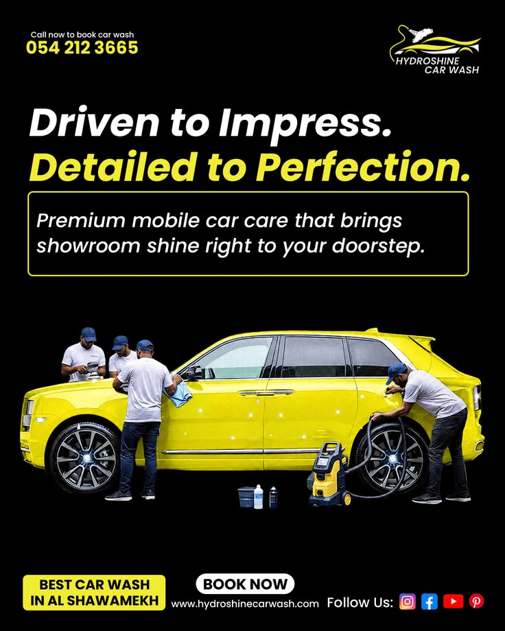 Best Car Wash in Abu Dhabi: Why Regular Washing Is Essential in Abu Dhabi hydro shine car wash best car wash in abu dhabi