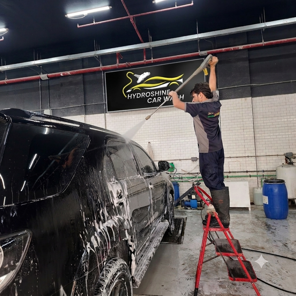 Professional Car Detailing vs. Regular Car Wash: What's the Difference? Professional car detailing and washing services at Hydro Shine Car Wash.