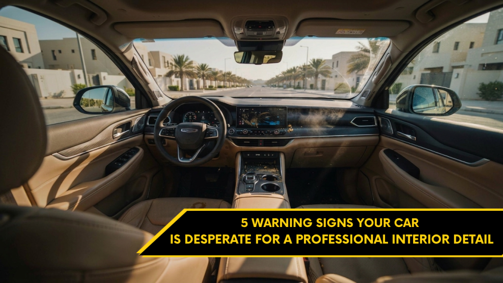 5 Warning Signs Your Car Is Desperate for a Professional Interior Detail in Abu Dhabi best truck service in the town